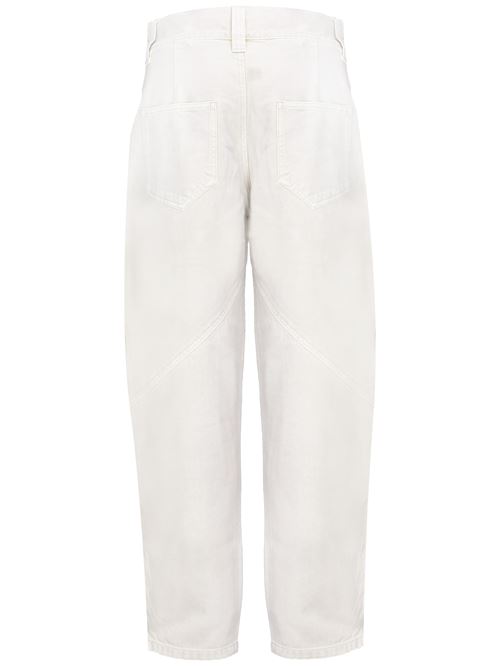 Ecru cotton denim Isabel Marant | PA0369FBB3H02I23EC